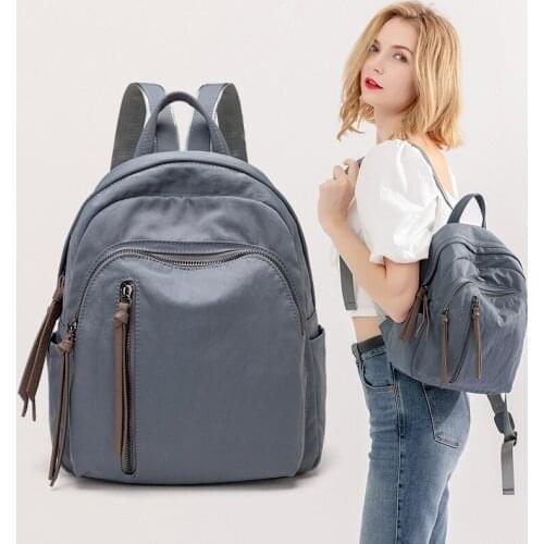 Fashion Backpack Oxfod Cloth Women Backpack Anti-theft Shoulder Bag School Bag For Teenager Girls School Backapck Shoulderbag
