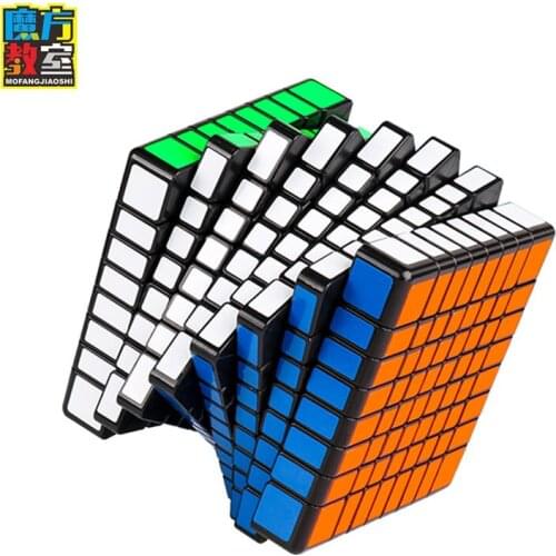 Moyu cubing classroom MF8 8x8x8 8Layers Magic Speed Cube Puzzle 8x8 Black Stickerless Mofangjiaoshi Puzzle Cubes Educational Toy