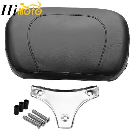 Motorcycle Backrest Sissy Bar Cushion Pad For Harley Touring Street Electra Glide Road King Fat Boy 1997-2020 2019 2018 2017 16