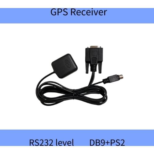 RS232 receiver DB9 PS2 double connector high precision GPS receiver NMEA0183 Gmouse DP-810