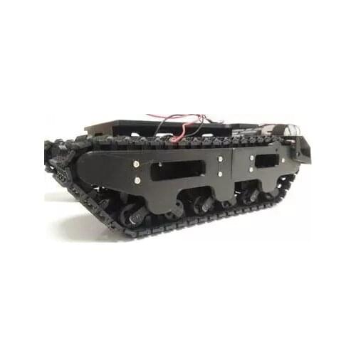 Rc Tank Smart Robot Tank Car Chassis Kit Rubber Track Crawler For Arduino