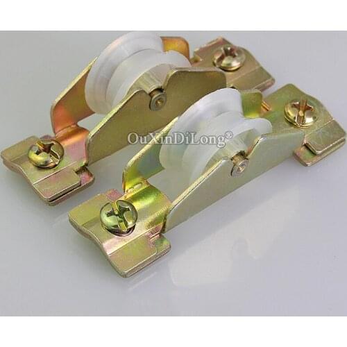 10PCS Window Roller Sliding Door Plastic Steel Window Pulley Aluminum Alloy Doors and Windows Brass Wheel Nylon Roller GF330