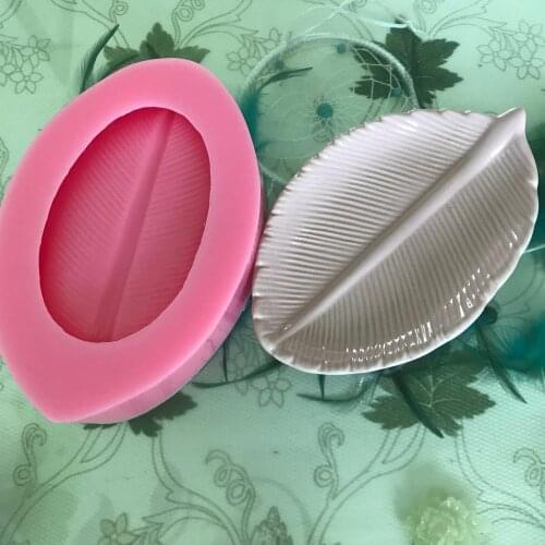 Tree Leaf Silicone Soap Tray Molds Concrete Resin Craft Decoration Cement Soap Coaster Mould