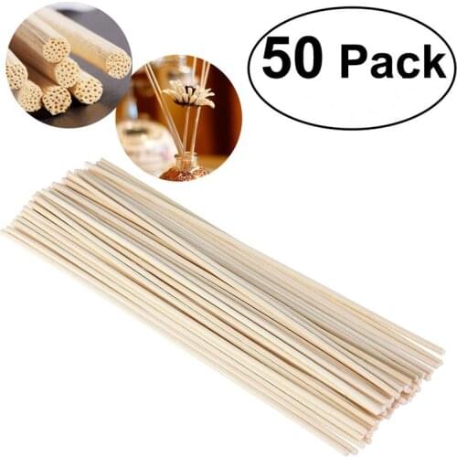 50pcs Aroma Diffuser Replacement Rattan Reed Sticks Essential Oil Scented Volatile Stick