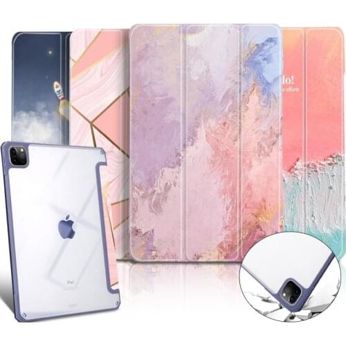 Smart Case for Ipad Pro 11 2020 2021 Trifold Stand Magnetic Case for For iPad Air 2020 Case for iPad Air 4 Case Magnet Flip Case