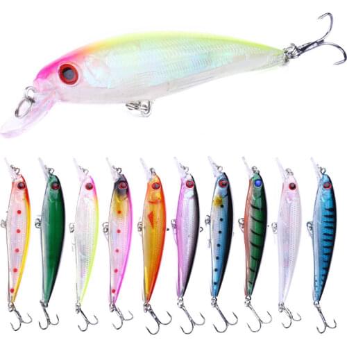 1pcs 11cm 13.5g Laser Minnow Wobbler Jerkbait Artificial Hard Bait with Treble Hook Fishing Lure Tackle Crankbait Swimbait