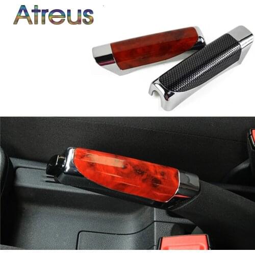 2 Colour Car Handbrake Protector Cover Decoration For Renault Megane 2 Captur Mitsubishi ASX Suzuki Jeep Wrangler Peugeot 307