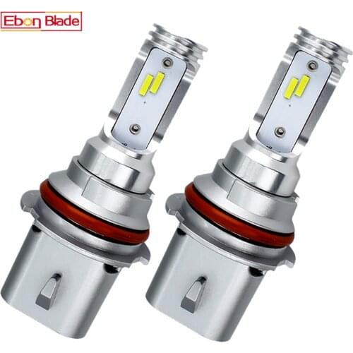 2 X HB1 9004 HB5 9007 LED Car Headlight Fog Light Bulbs Super Bright CSP 80W High Low Beam Auto Head Lamp White 6000K 12V-24V DC