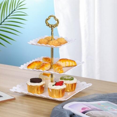 3 tiered serving stand tray cake stands cupcake holder dessert stand table decorations for party Kids Birthday Tea Party