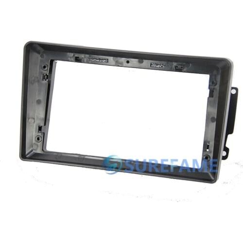 9 inch Car Fascia Radio Panel for 2000-2004 BENZ CLK Class W209 / G Class W463 Dash Kit Install Facia Console Bezel Plate Trim