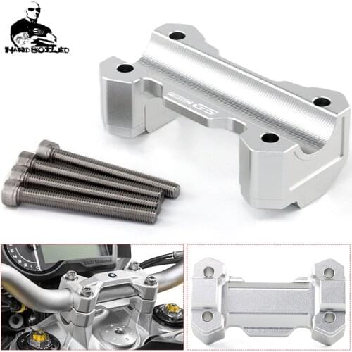 F 850 GS Motorcycle Accessories Handlebar Risers Fat Bar Mount Clamp Adapter For BMW F850GS F 850GS F850 GS 2018 2019 2020