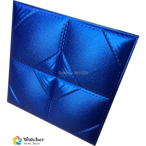 China Supplier acoustic panel 1boxs 10pcs Modern Decorative Leather 3D Wall Panels for Bedroom Decorating