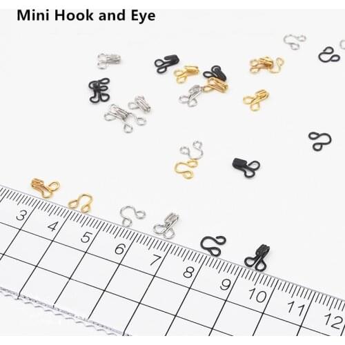 20/50/100PCS 11MM Mini Buckle Pants Fastener Blyth BJD Barbi DIY Doll Clothes Coat Dress Doll Clothing Hook and Eye Accessories