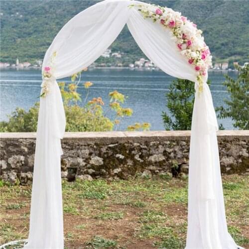 Eye-catching 6 Color Wedding Backdrop Curtain Drape Supplies for Wife