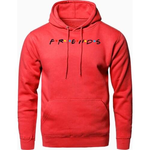 Simple Vintage Friends Printed Hoodies Men 2020 Hip Hop Streetwear high quality Sweatshirt Mens spring autumn Long Sleeve jacket