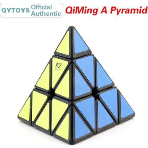 QiYi QiMing A Pyramid Magic Cube MoFangGe XMD 3x3x3 Cubo Magico Professional Neo Speed Cube Puzzle Antistress Toys