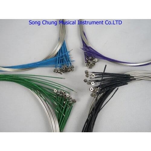 100sets highest stainless steel cello strings 3/4-4/4,Musical instrument string