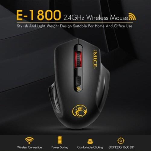 LED Silent Wireless Gaming Mouse For PC iMac Macbook Laptop For Dota Csgo Mice 1600DPI 4 Button Ergonomic Bluetooth Mouse