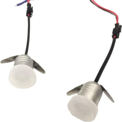 6 Stück 3 W LED Mini Einbauleuchte ROund verstellbarer Spot Deckenlampe 220 V LED-Schrankleuchte