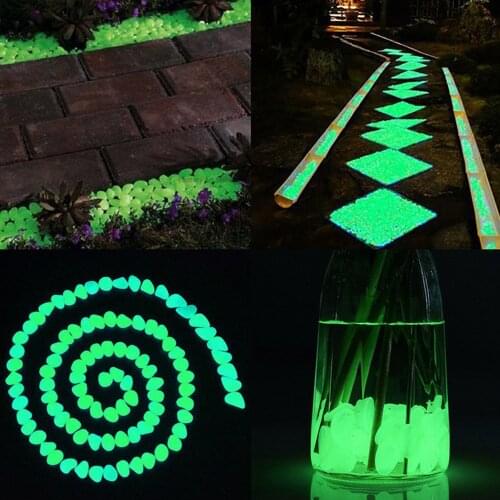 Luminous Pebble Luminous Stone Luminous Stone Garden Aquarium Luminous Artificial Fish Tank Bonsai Garden Decoration