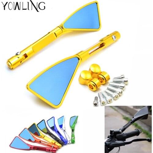 Universal Aluminum CNC motorcycle rearview Side mirror For YAMAHA FZ6 FAZER 2004-2010 FZ6 FZ 6 R FZ6R FZ8 2009-2015