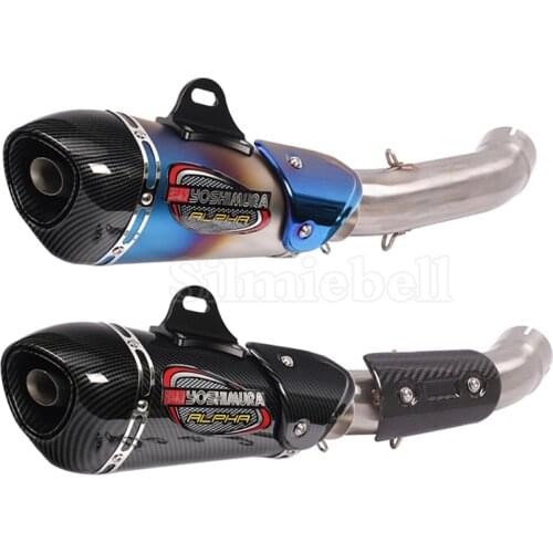 Yoshimura Motorcycle Exhaust Muffler Escape moto slip on pipe For KTM ADV 390 adventure 390 adv DUKE250 Duke390 RC390 2020 2021