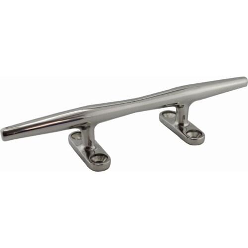 Stainless steel 316 heavy duty solid base Cleat bollard of marine hardware