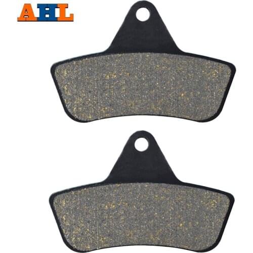AHL Motorcycle Brake Pads For MASSEY FERGUSON ATV MF 250 MF300 MF400 MF500 MF 250 300 400 500 2WD 4WD 2004
