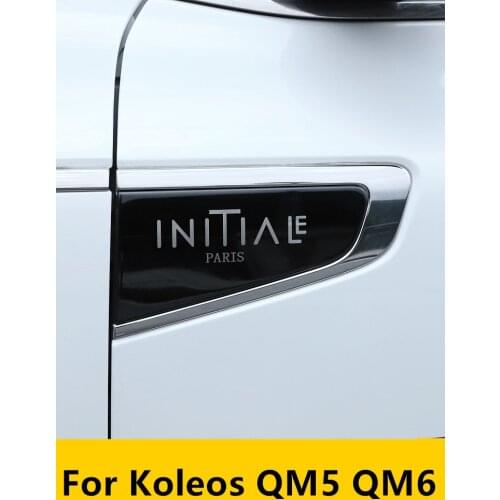 Stainless Steel Car Door Decoration stickers For Renault Koleos Kadjar Qm5 Qm6 2016 2017 2018 2019 2020 2021 Accessories Styling