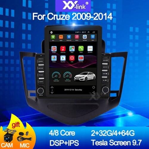9.7" tesla style Android 10.0 Car Radio DVD multimedia Player for chevrolet Holden CRUZE 2009-2014 GPS Navigation audio stereo