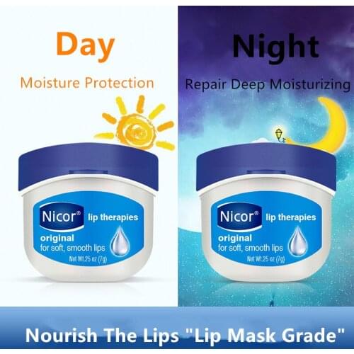 Vaseline Lip Balm Moisturizing Lipstick Base Moisturizer Makeup Natural Plant Anti-Cracking Lip Care Petroleum Jelly Lip Balm