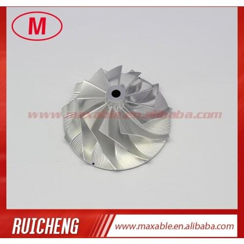 CT26 49.20/71.00mm 11+0 blades 17291-17040 Upgrade Turbo Billet/milling/aluminum 2024 compressor wheel for 17201-17040 Upgrade
