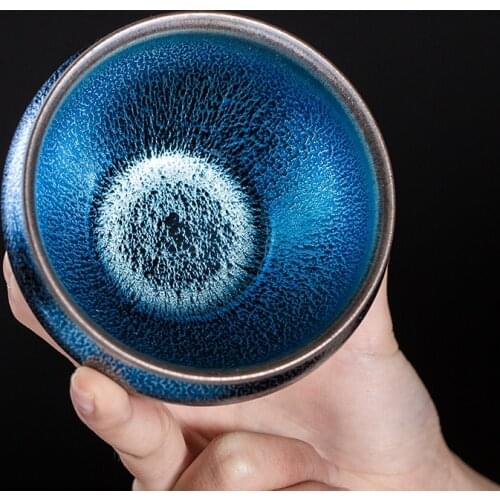 Jiwang famous building light blue kirin cups of tea light master cup lamp that kung fu tea set sample tea cup by hand