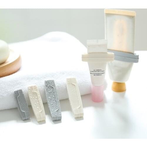 3Pcs/set Dispenser Manual Toothpaste Easy Squeeze Tube Squeezer Facial Cleanser Clip For Bathroom Accessories tandpasta knijper
