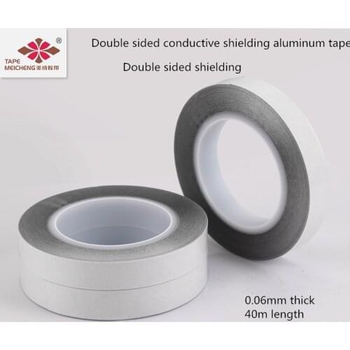 Double Conductive Aluminum Tape Double Conductive Double Shielding Anti Interference High Temperature EMI Shielding Protection