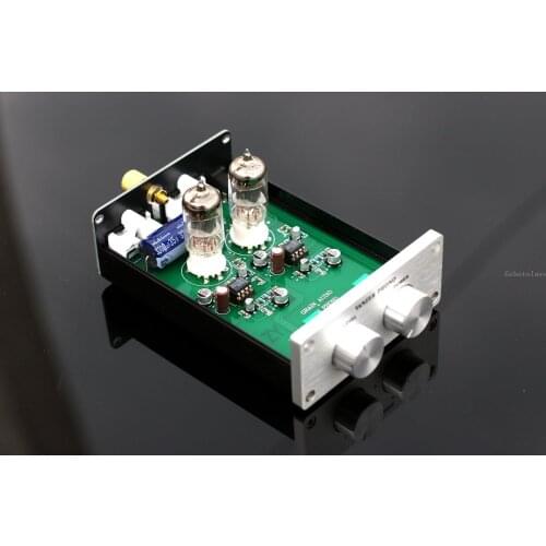 2021 latest can Adjustable volume electronic tube LP mm vinyl phonograph amplifier