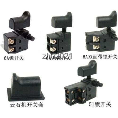 FA2-6/1B SPST Momentary Power Tool Trigger Button Switch AC 125V 12A