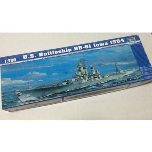 Trumpeter 1/700 05701 US Battleship BB-61 Iowa 1984