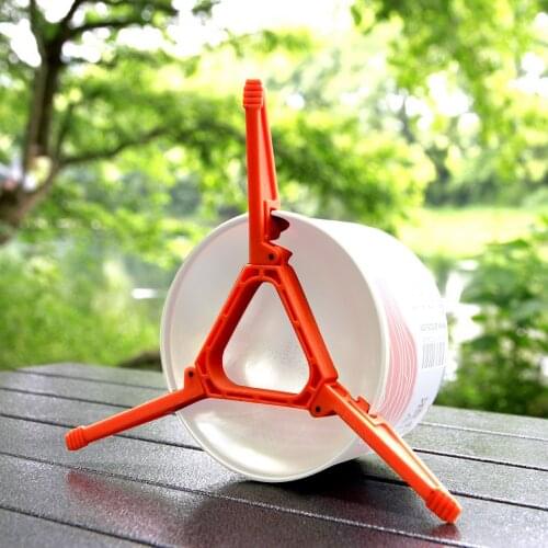 Gas Tank Bracket Gas Burner Outdoor stove Camping stove tools Bottle Shelf Stand Tripod Folding Canister Stand