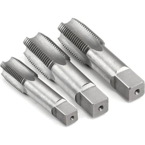 CMCP 1pc Left Hand M3 M6 M8 M10 M12 M14 M16 M18 M20 Metric Thread Tap HSS Screw Tap Drill Bit Machine Straight Shank Plug Tap