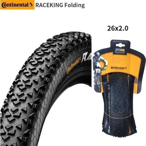German Continental 26X 2.0 Bike MTB Cross Country Tire 180TPI Folding Tire Tyre Race King Bike Tire Anti Puncture Antiskid Tire