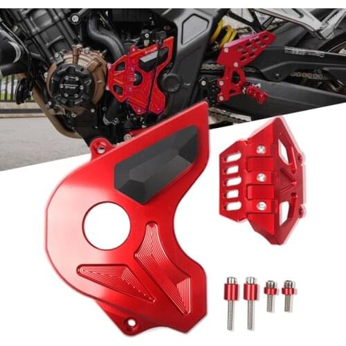 For Honda CBR650F CB650F CB CBR 650F CB650R CBR650R CB 650R Motorcycle Front Sprocket Chain Guard Cover Gear Protection Cover