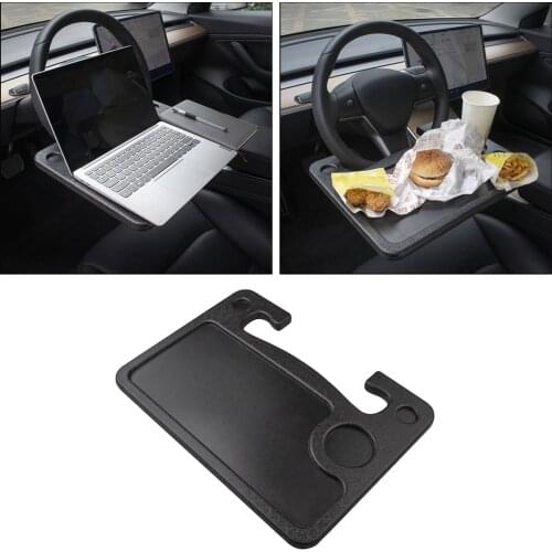Car Laptop Computer Desk Mount Stand Seat Table Car Table Steering Wheel Eat Work Cart Drink Food Coffee Goods Holder Tray