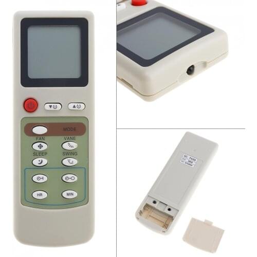 KELANG M09 Air Conditioner Remote Control with HD Screen Support 2 AAA Battery for Mitsubishi / TCL / Hualing Air Conditioner