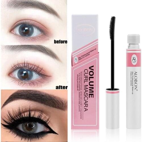 12Ml WaterproofLong Lasting Mascara Eyelashes Extension Make Up Mascara Quick Dry Silk Fiber Eyelash Black Natural Thick Mascara