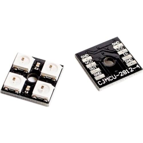 WS2812B-4 5V 5050 RGB LED Lamp Panel Board 4-Bit Precise