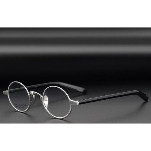 Japan Collection Brand Titanium Glasses Frame Men Women Super Light Personalized Vintage Round Original Quality Eyeglasses