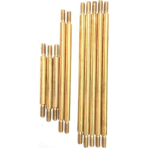 10Pcs/Set Brass Link Connecting Rod for 1/10 RC Crawler 324mm Wheelbase Traxxas TRX4 TRX-4 Defender G500 K5