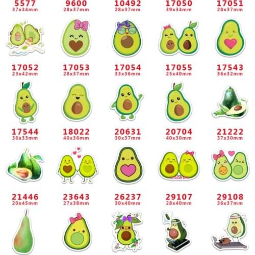 10 Pcs Cartoon Planar Resin Cabochons PR5577