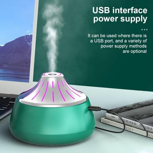 2020 Ultrasonic Mini Air Humidifier 200ML Aroma Essential Oil Diffuser for Home Car USB Fogger Mist Maker with LED Night Lamp